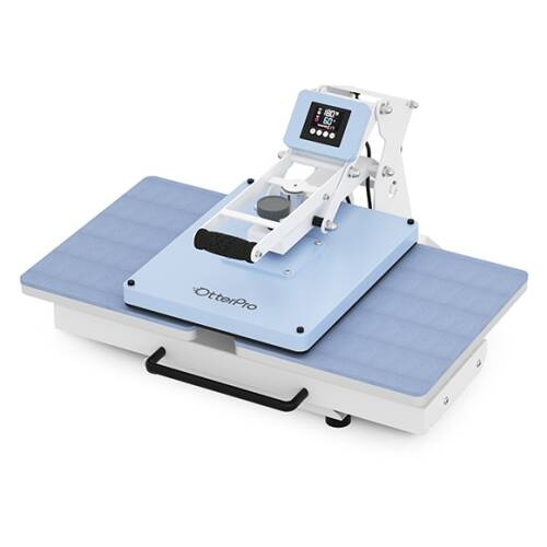 Pressa piana semiautomatica a due stazioni OtterPro