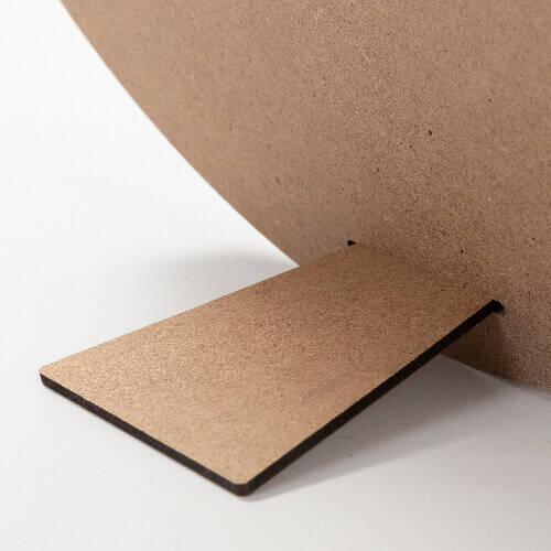 Cornice fotografica - cuore in MDF per sublimazione - Ø 30,5 cm