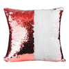 Copricuscino 40 x 40 cm con paillettes per sublimazione - rosso
