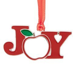 Ciondolo albero di Natale in metallo per sublimazione - JOY
