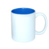 Tazza 330 ml con l'interno blu Sublimazione Termostampa