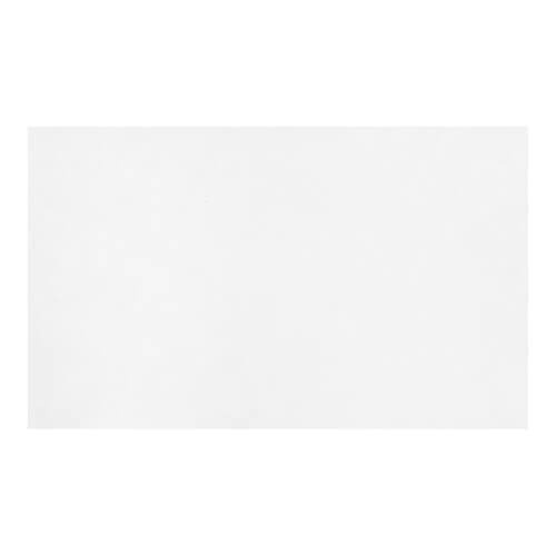 Pelle sintetica per sublimazione - foglio 50 x 30 cm - bianco opaco