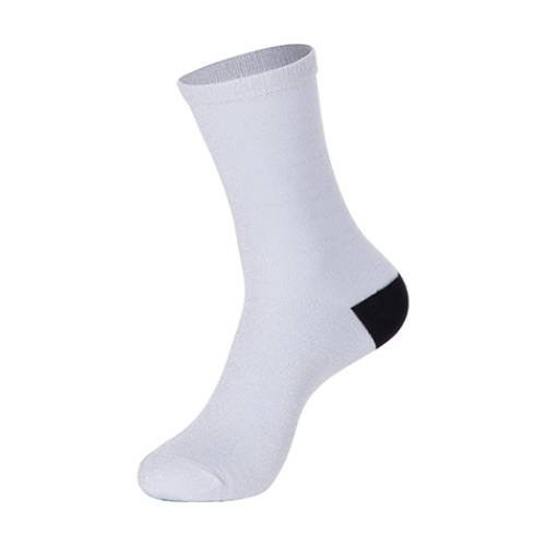 Calzini sublimazione 35 cm - glitter argento