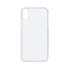 Custodia iPhone XR bianco in plastica Sublimazione trasferimento termico