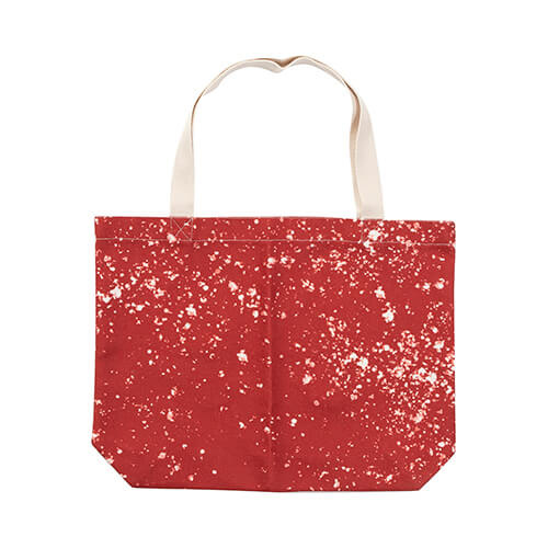 Borsa a tracolla Starry Red sbiancata per sublimazione