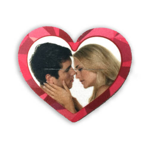 Segnalibro in feltro per sublimazione - cuore