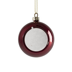 Guaina in plastica lucida per albero di Natale ∅ 8 per sublimazione - rosso