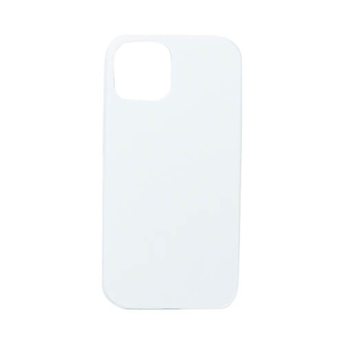 Cover iPhone 14 3D, bianco opaco per sublimazione