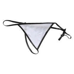 Perizoma da donna per sublimazione con bordo nero