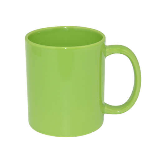 Tazza Full Color verde chiaro, lucido Termostampa