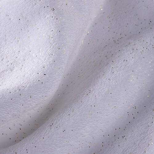 Coperta Minky per sublimazione - glitter oro