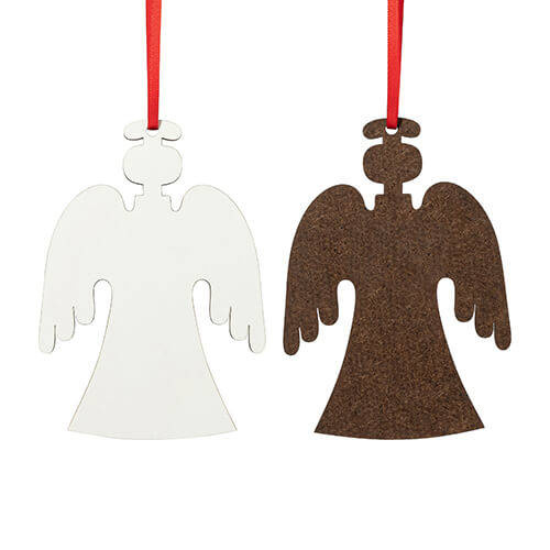 Pendente in MDF su un lato per sublimazione - Angelo