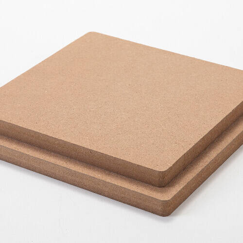 Pannello in fibra per sublimazione 20 x 20 x 1,5 cm - 2 pezzi. - dorso marrone chiaro