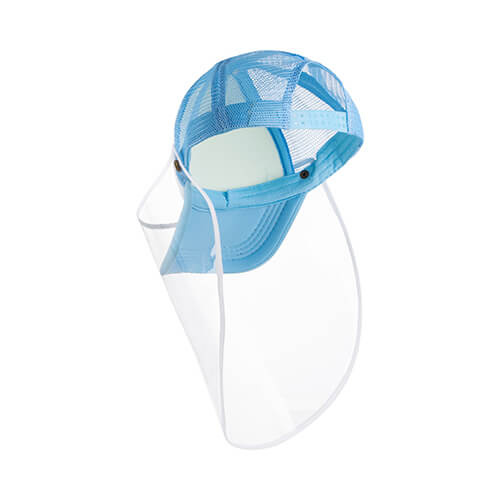 Visiera per sublimazione - cielo blu