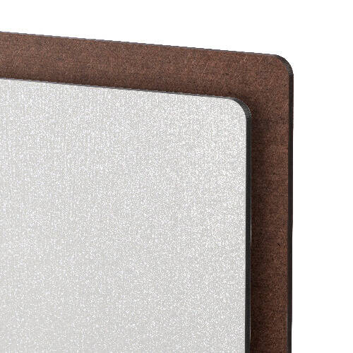 Foglio premium in fibra di legno per sublimazione 30,5 x 30,5 cm - glitter argento