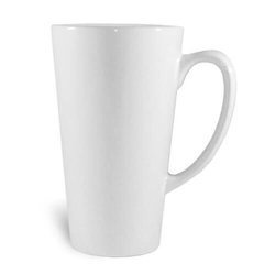 Tazza Latte A+ grande, bianco Sublimazione Termostampa