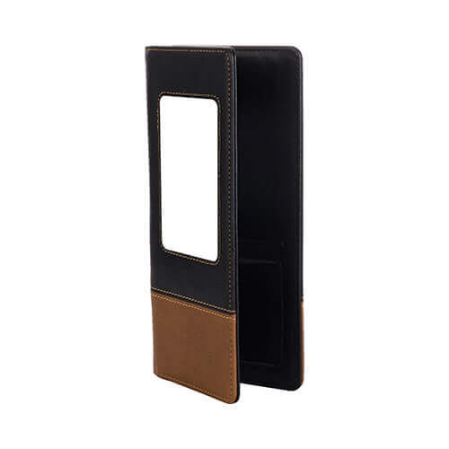 Portafoglio in pelle semplice 18,5 x 9,5 x 1,5 cm Sublimazione Trasferimento termico