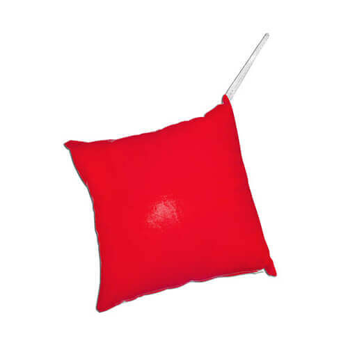 Mini federa - ciondolo 15 x 15 cm per sublimazione - rosso