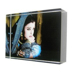 Foto cristallo piccolo rettangolo modello SJ21