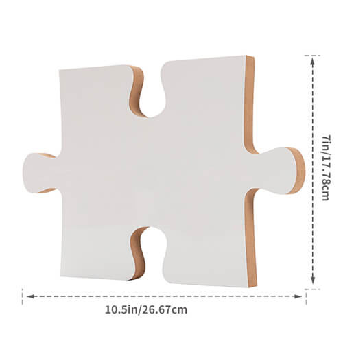 Cornice per foto puzzle in MDF per sublimazione - 17,7 x 22,7 cm