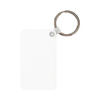 Portachiavi in MDF monofacciale per sublimazione - rettangolo 3,8 x 6,3 cm