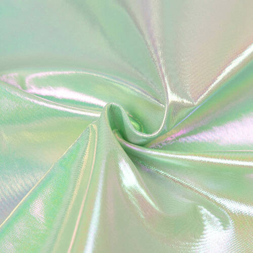 Sacco 34 x 36 cm per sublimazione - effetto ologramma - verde chiaro