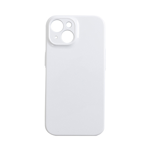 Custodia bianca opaca 3D per iPhone 15 per sublimazione