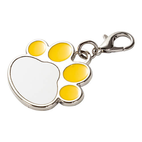 Medaglietta per sublimazione - zampa giallo
