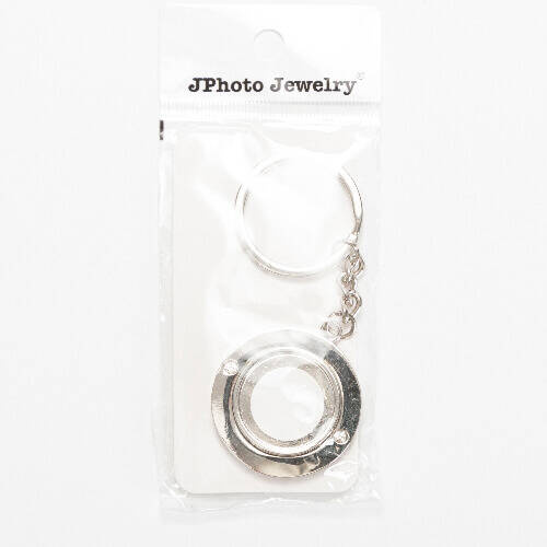 Portachiavi rotante per sublimazione - cerchio