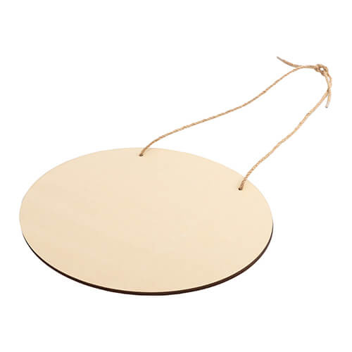 Appendiabiti in legno per sublimazione - ovale