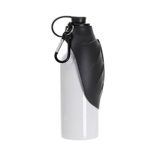 Borraccia per animali domestici da 600 ml con dispenser per sublimazione