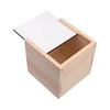 Scatola di legno 10 x 10 x 10 cm per sublimazione