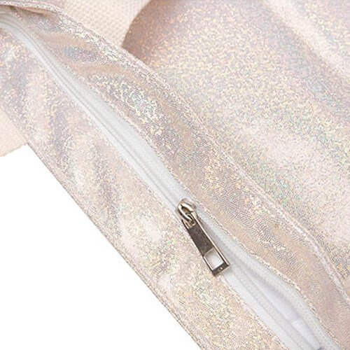Sacchetto glitter 34 x 37 cm per sublimazione - Champagne