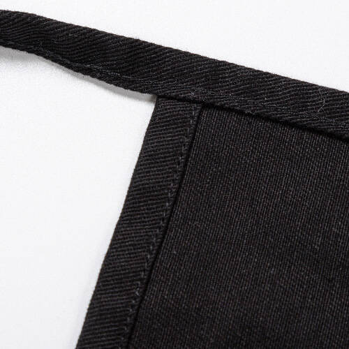 Grembiule nero con tre tasche per adulti per sublimazione