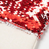 Calzino natalizio con paillettes rosse per sublimazione