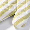 Guanto da forno termoisolante per sublimazione - crema con strisce verde chiaro