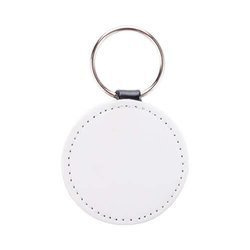 Portachiavi in pelle per la sublimazione - cerchio