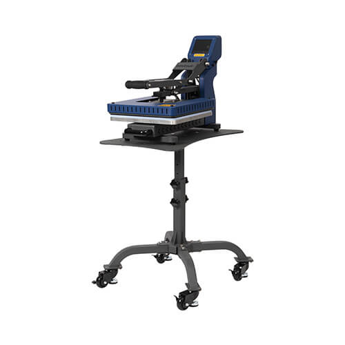 Supporto universale per termopressa su ruote