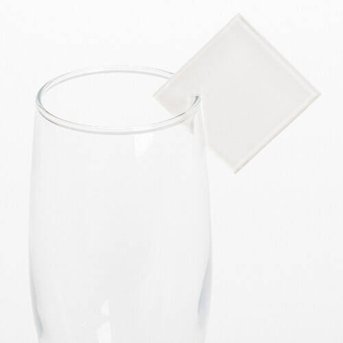 Appendino in vetro acrilico per sublimazione - rombo