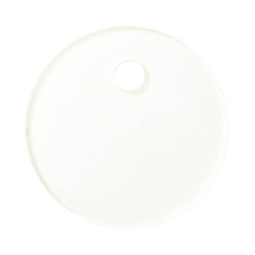 Targhetta in acrilico per tazza 780 / 900 / 1050 / 1260 ml per sublimazione - cerchio