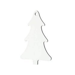 Decorazione albero di natale in MDF - Stampa sublimatica a trasferimento termico