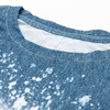 T-shirt Cotton-Like Bleached Starry Faux Denim per sublimazione