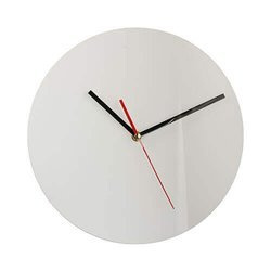 Orologio in MDF Ø 30 cm Trasferimento termico a sublimazione