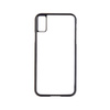 Custodia iPhone X nero in plastica Sublimazione trasferimento termico