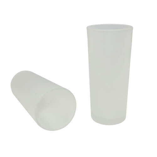 Bicchiere in vetro smerigliato 270 ml Sublimazione Termostampa