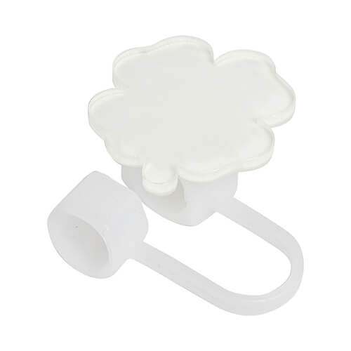 Copertura acrilica per una cannuccia sublimatica - trifoglio