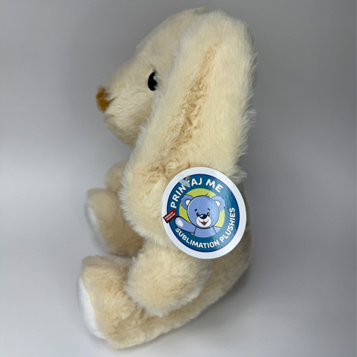 Coniglio 25 cm per stampa sublimatica - beige chiaro