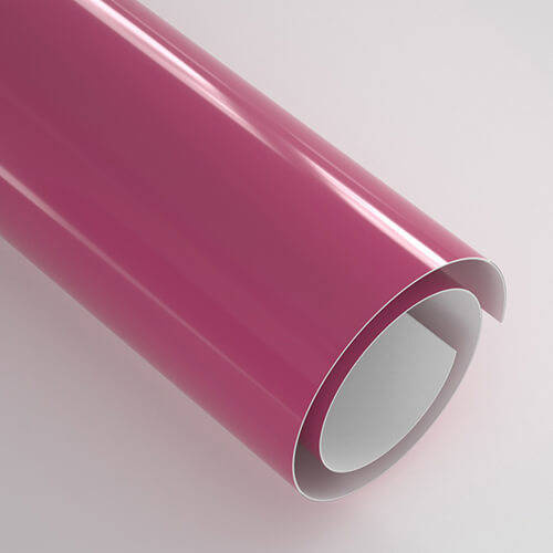 Pellicola autoadesiva 30,5 x 30,5 cm - 20 fogli - Glossy Shock Pink