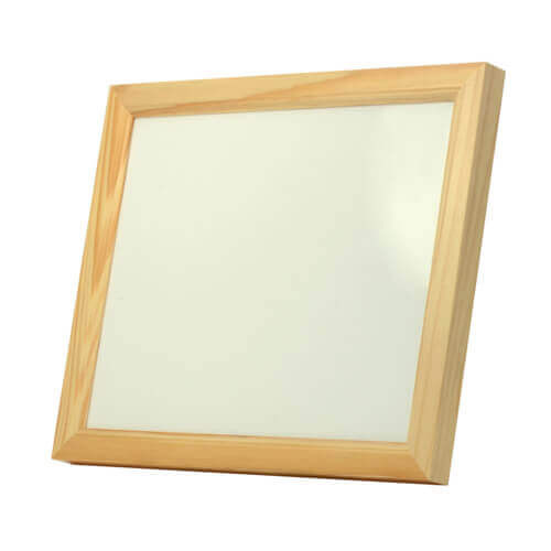 Cornice in legno per mattonelle in ceramica 25 x 20 cm Sublimazione Trasferimento termico