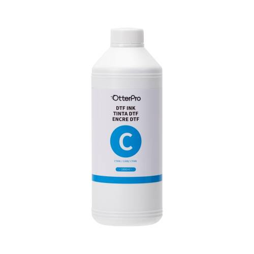 Inchiostro a pigmenti DTF OtterPro 1000 ml - Cyan